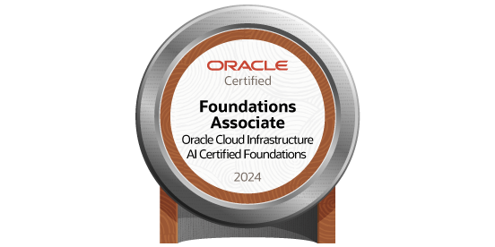 Oracle AI Foundations badge